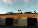 Garajes e instalación solar